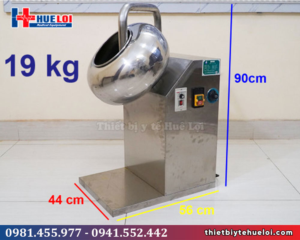 Máy sấy khô làm bóng thuốc hoàn